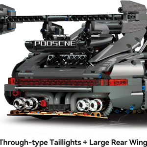 لگو تکنیک ماشین پورشه 964 با 2435 قطعه با مقیاس 1:10 مدل 10220B_اسباب بازی